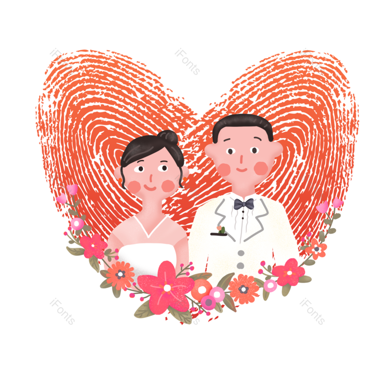 婚礼图片,七夕元素,结婚PNG,情侣免抠素材